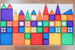 CONNETIX Starter Pack - magnetsæt 60 dele - rainbow- Magnetlegesæt