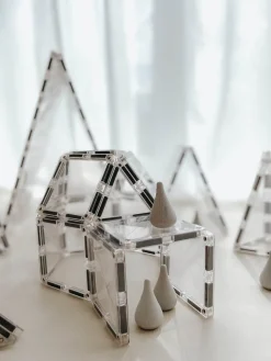 CONNETIX Starter Pack - magnetsæt 34 dele - clear- Magnetlegesæt