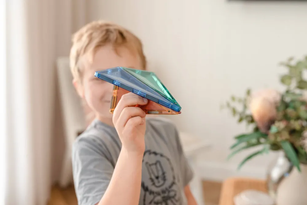 CONNETIX Starter Pack - magnetsæt 64 dele - pastel- Magnetlegesæt