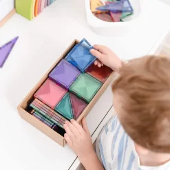 CONNETIX Starter Pack - magnetsæt 64 dele - pastel- Magnetlegesæt