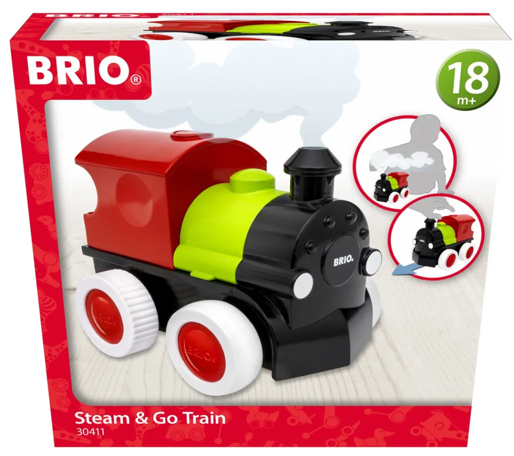 Brio Steam & Go Tog- Togbaner & Tog
