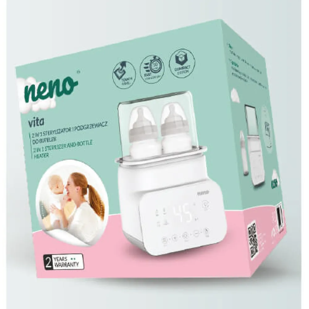 NENO Steralisator og Flaskevarmer, Vita- Tilberedning & Rengøring