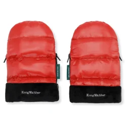 KongWalther Østerbro handsken 2.0 - puffer red- Vognhandsker