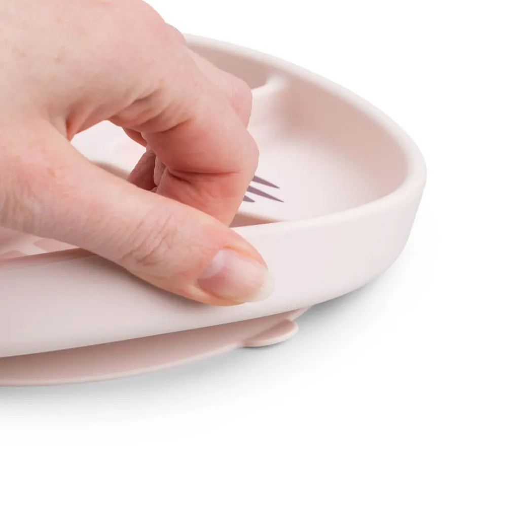 Done By Deer Stick&Stay inddelt tallerken Playground Pudder- Service