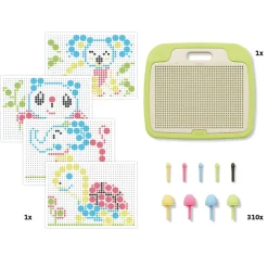 QUERCETTI Stiftmosaik FantaColor Play Eco+ (130 dele)- Kreasæt