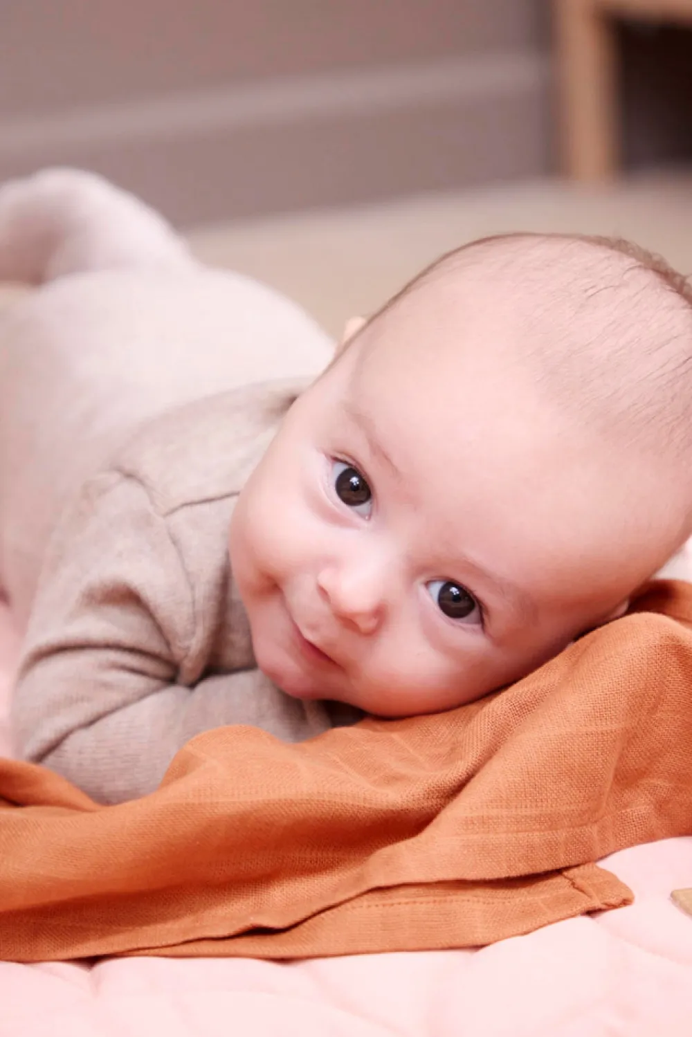 Filibabba Stofble - Amber Brown-Børn Stofbleer