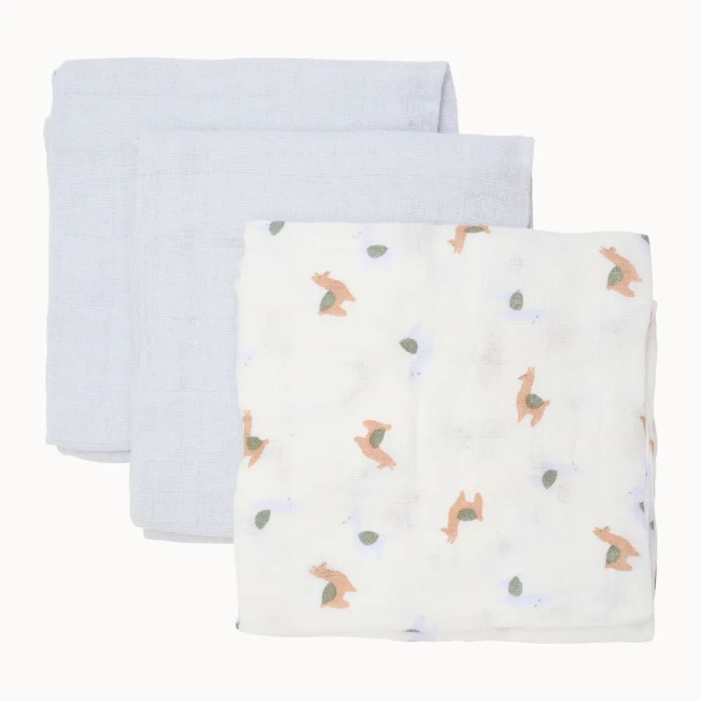 Pippi Stofble (3-pack) - 9490-Børn Stofbleer & Klude|Stofbleer