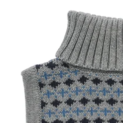 Wheat Stoffe Jacquard Halsedisse - Grey melange- Elefanthuer & Huer