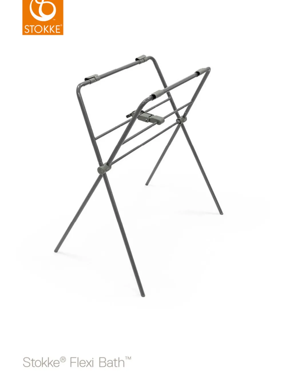 Stokke® Stokke Flexi Bath hvid inkl. grå stativ- Badekar, Stativer & Badestole