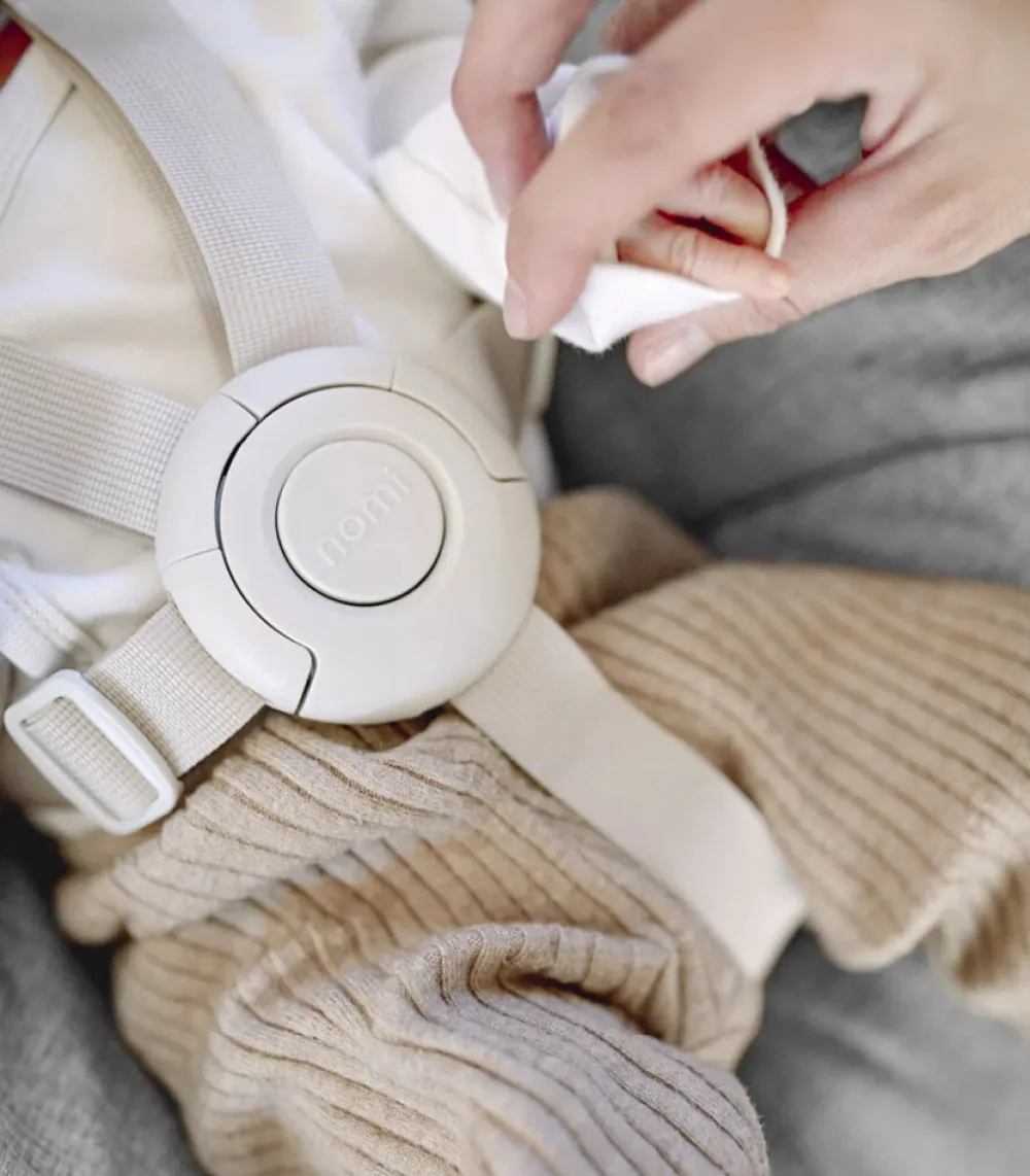 Stokke Nomi NewbornSet White / Grey / Sand-Børn Tilbehør Til Højstole