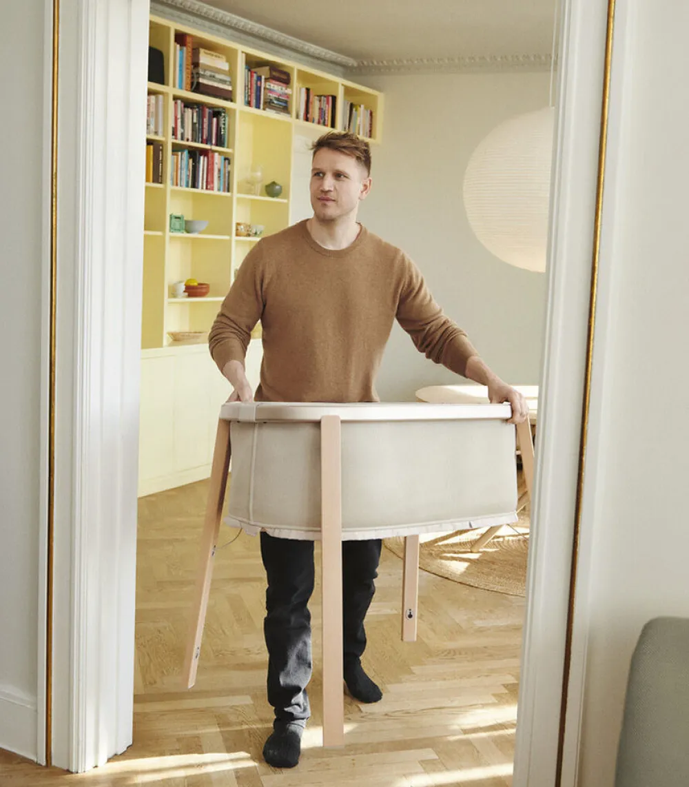 Stokke® Stokke Snoozi med transport taske - Sandy Beige-Børn Pakkeløsninger|Vugger