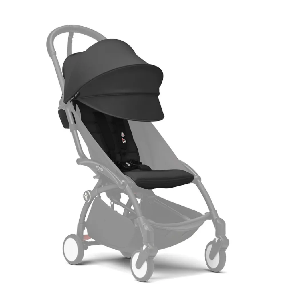 Stokke® YOYO® 6+ color pack - Black- Rejseklapvogne