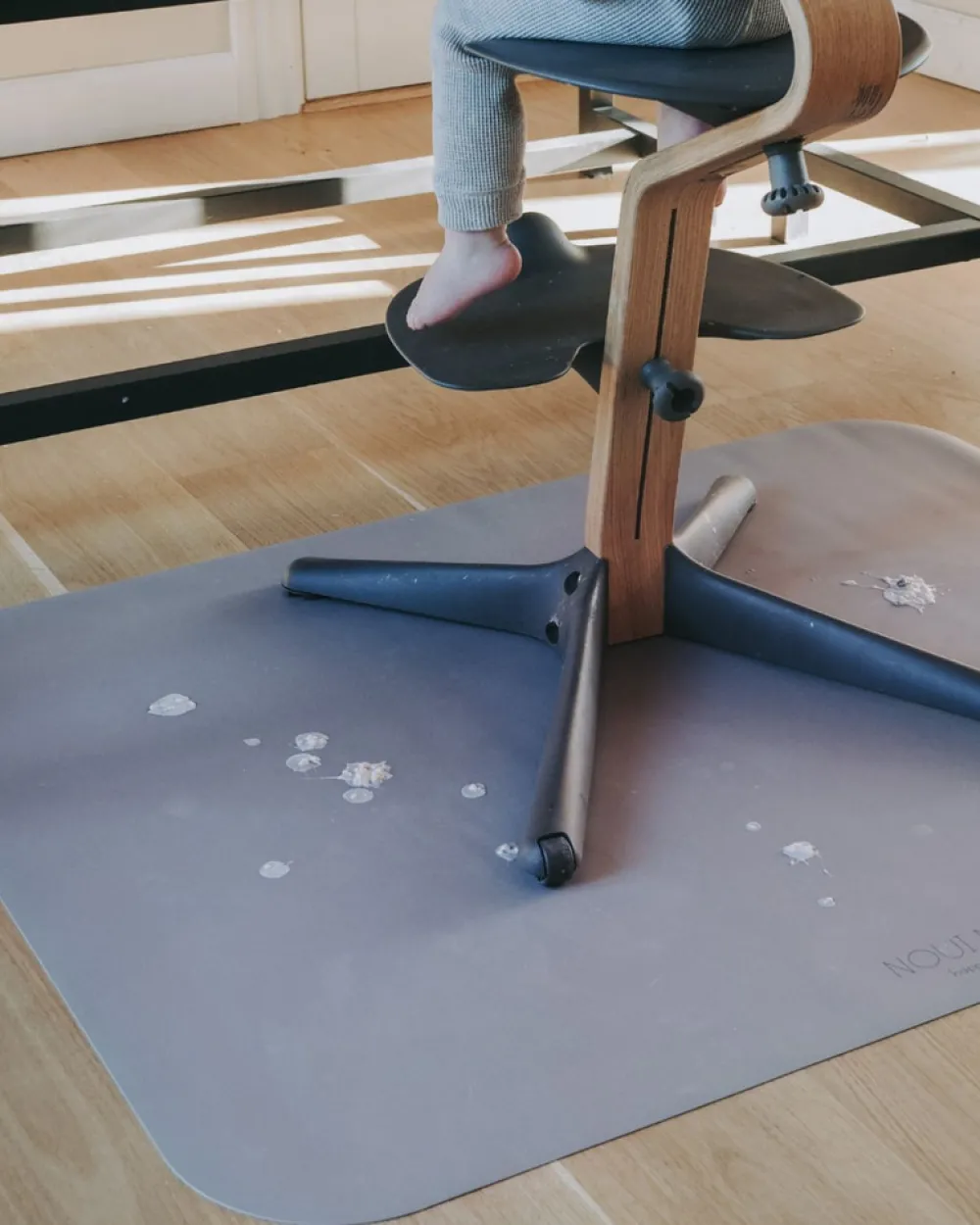 NOUI NOUI Stole underlag - Brun-Børn Tilbehør Til Højstole