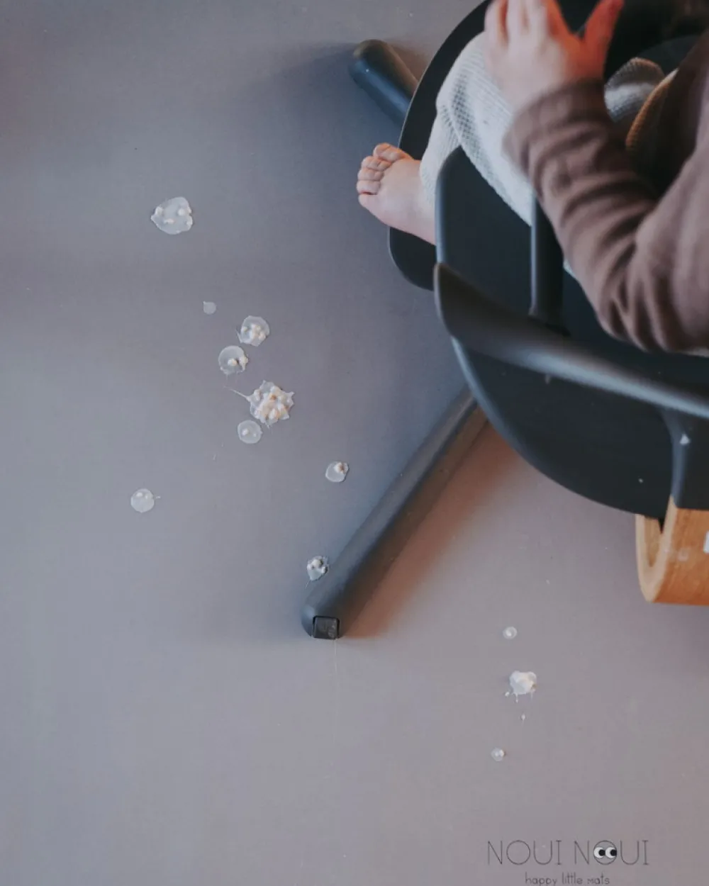 NOUI NOUI Stole underlag - Brun-Børn Tilbehør Til Højstole