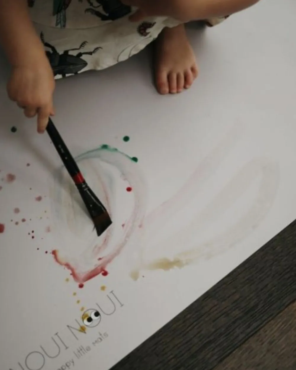 NOUI NOUI Stole underlag - Lys grå-Børn Tilbehør Til Højstole