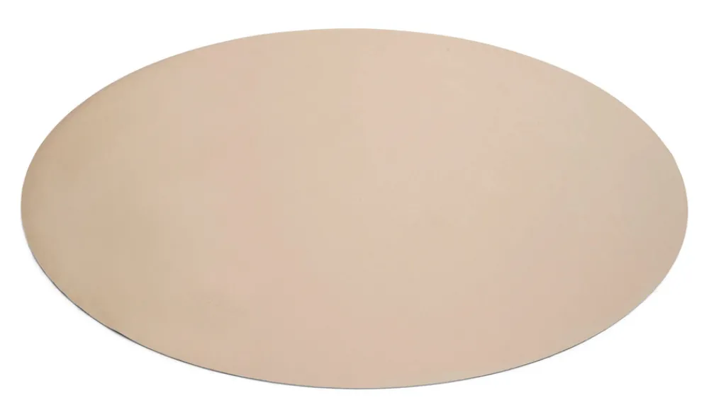 Filibabba Stoleunderlag i genanvendt PU-læder - warm grey-Børn Tilbehør Til Højstole