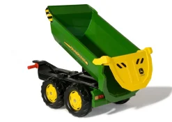 ROLLY TOYS Stor trailer John deere 4 hjul- Leg I Haven|Biler, Traktorer & Scootere