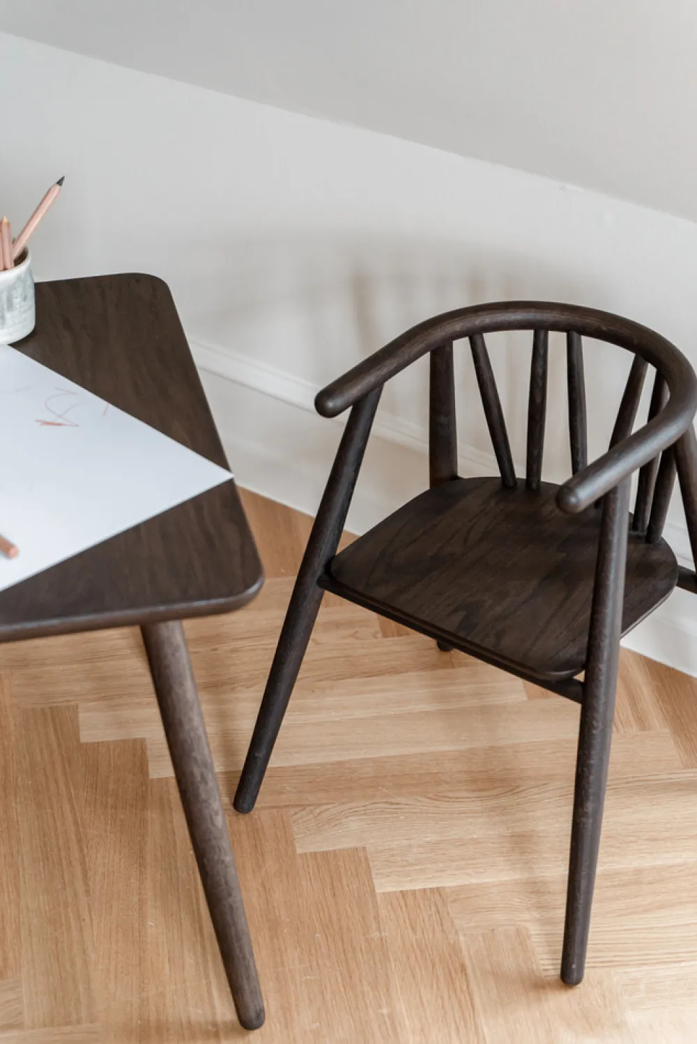 OAKLINGS Storm Børnestol - røget eg-Børn Børneborde & Stole