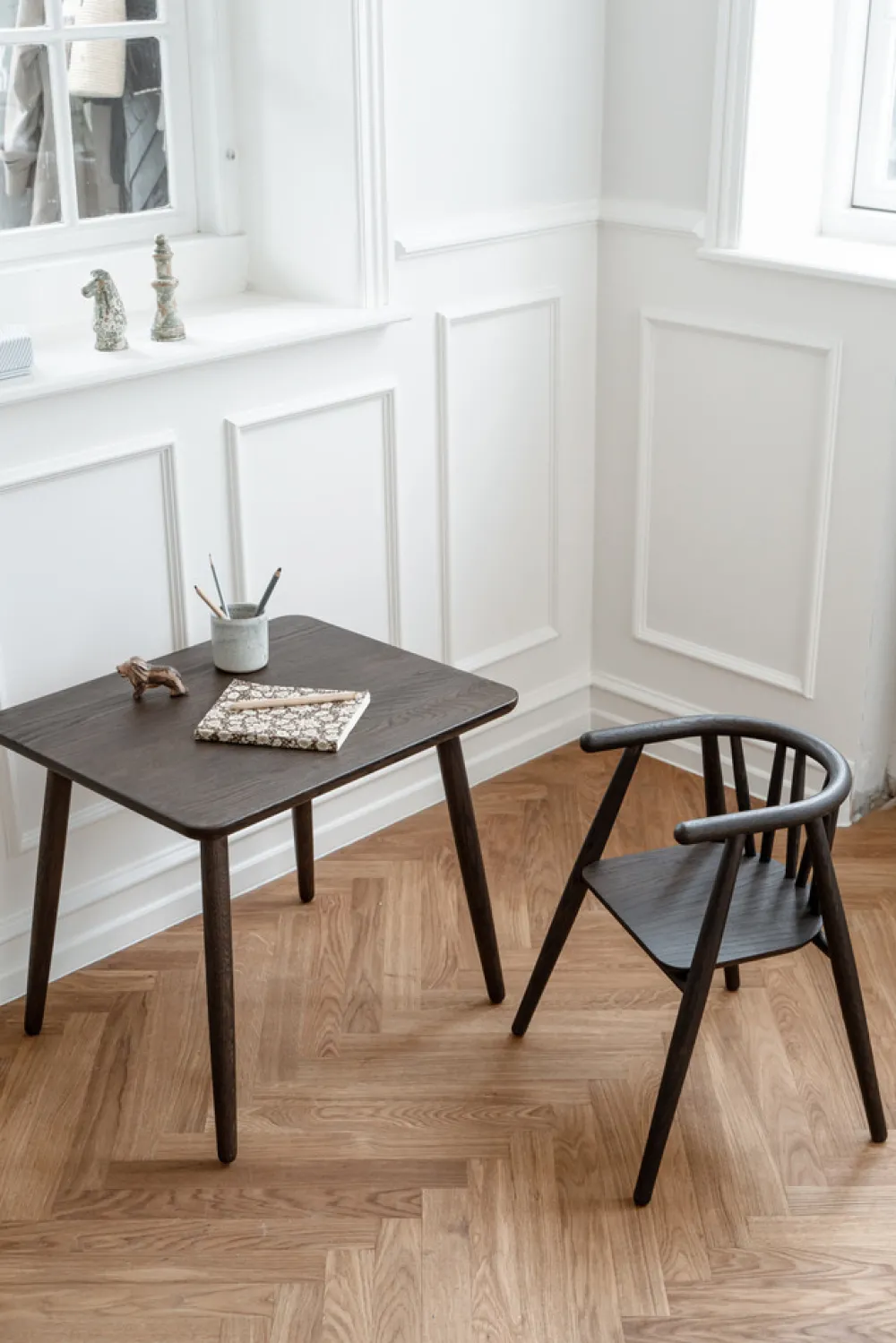 OAKLINGS Storm Børnestol - røget eg-Børn Børneborde & Stole