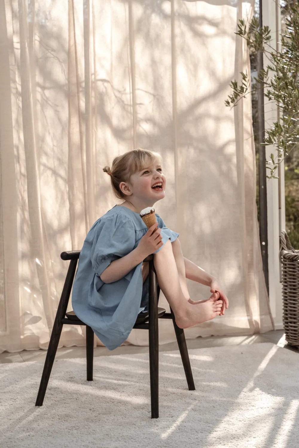 OAKLINGS Storm Børnestol - røget eg-Børn Børneborde & Stole