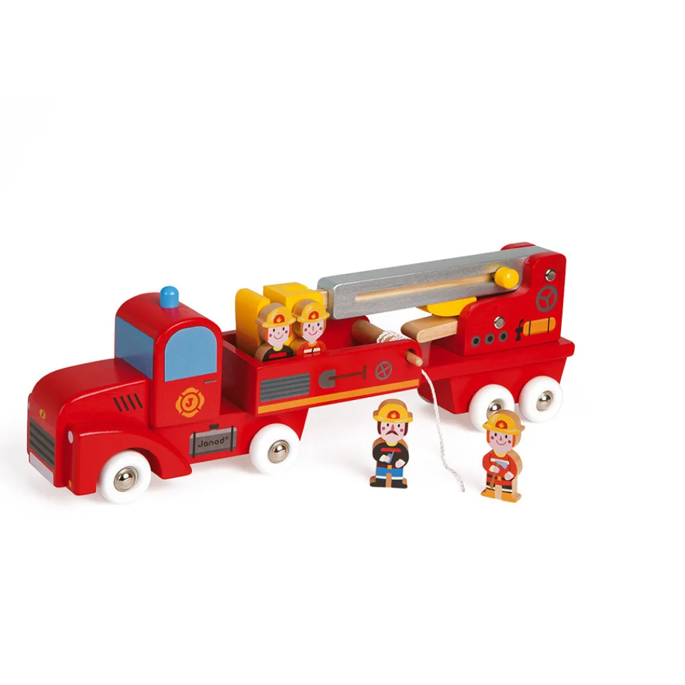 Janod Story Giant Firefighters Truck- Legetøjsbiler