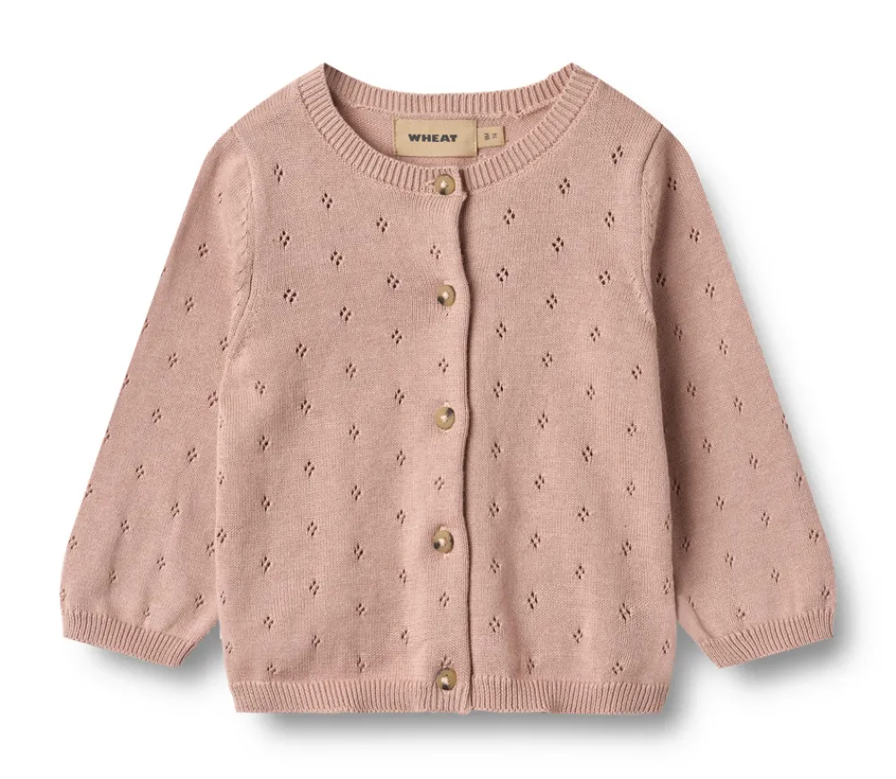 Wheat Strik Cardigan Maia - 2487- Cardigans, Veste & Trøjer