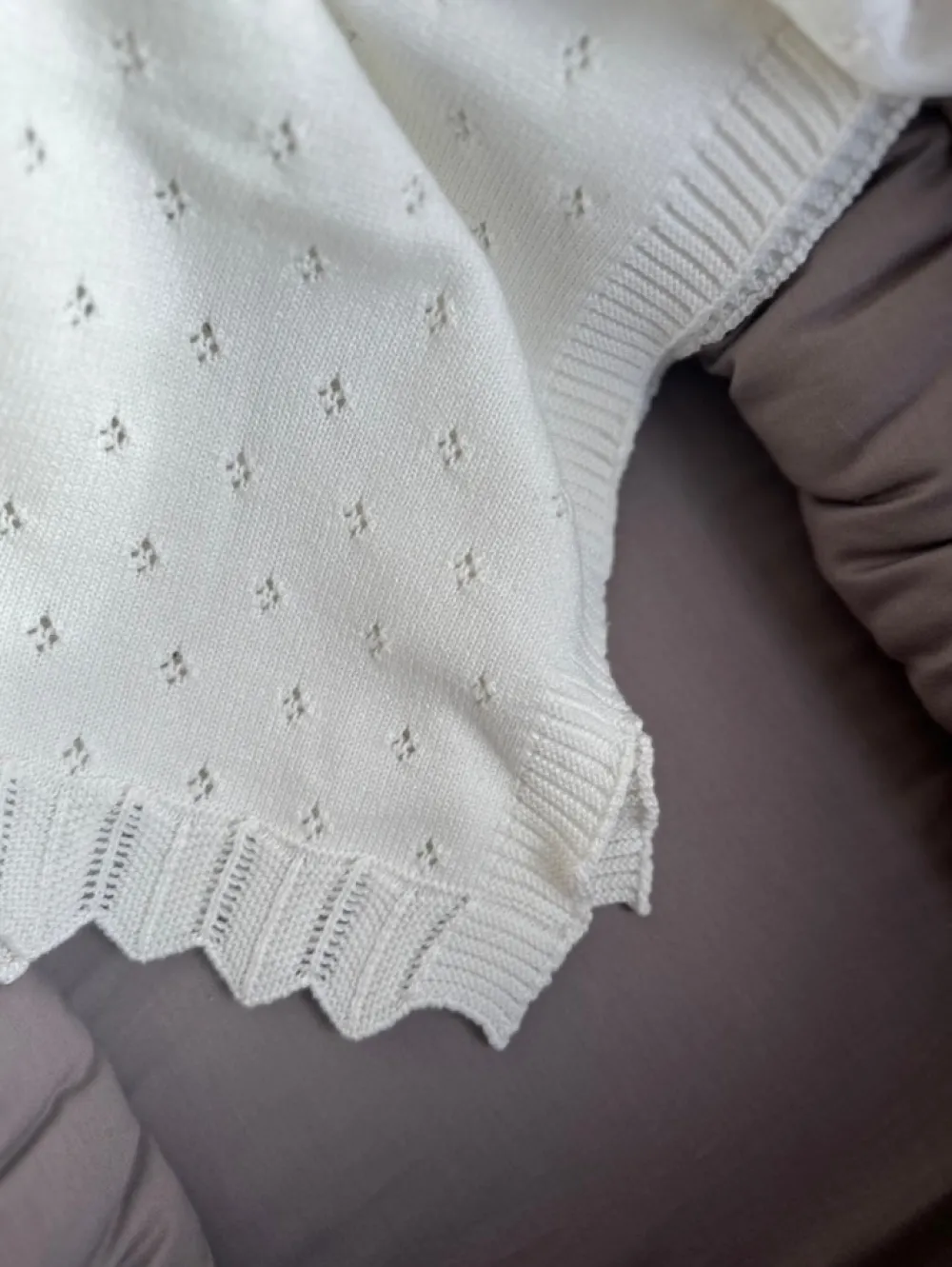 Vanilla COPENHAGEN Striktæppe - Milk-Børn Tæpper