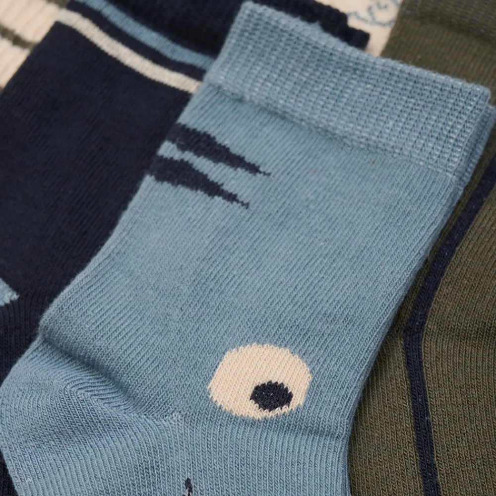 BeKids Strømpe m. mønster (5-pak) - 997- Strømper|Multipack