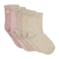 BeKids Strømpe m. mønster (5-pak) - 605- Strømper|Multipack