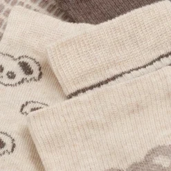 BeKids Strømpe m. mønster (5-pak) - Chestnut- Strømper|Multipack