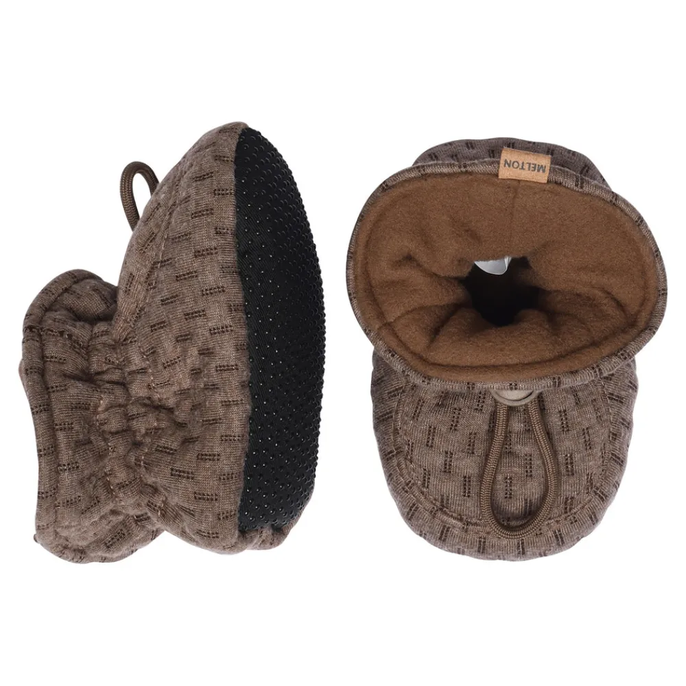 Melton Structure hjemmesko - Denver Melange- Futter