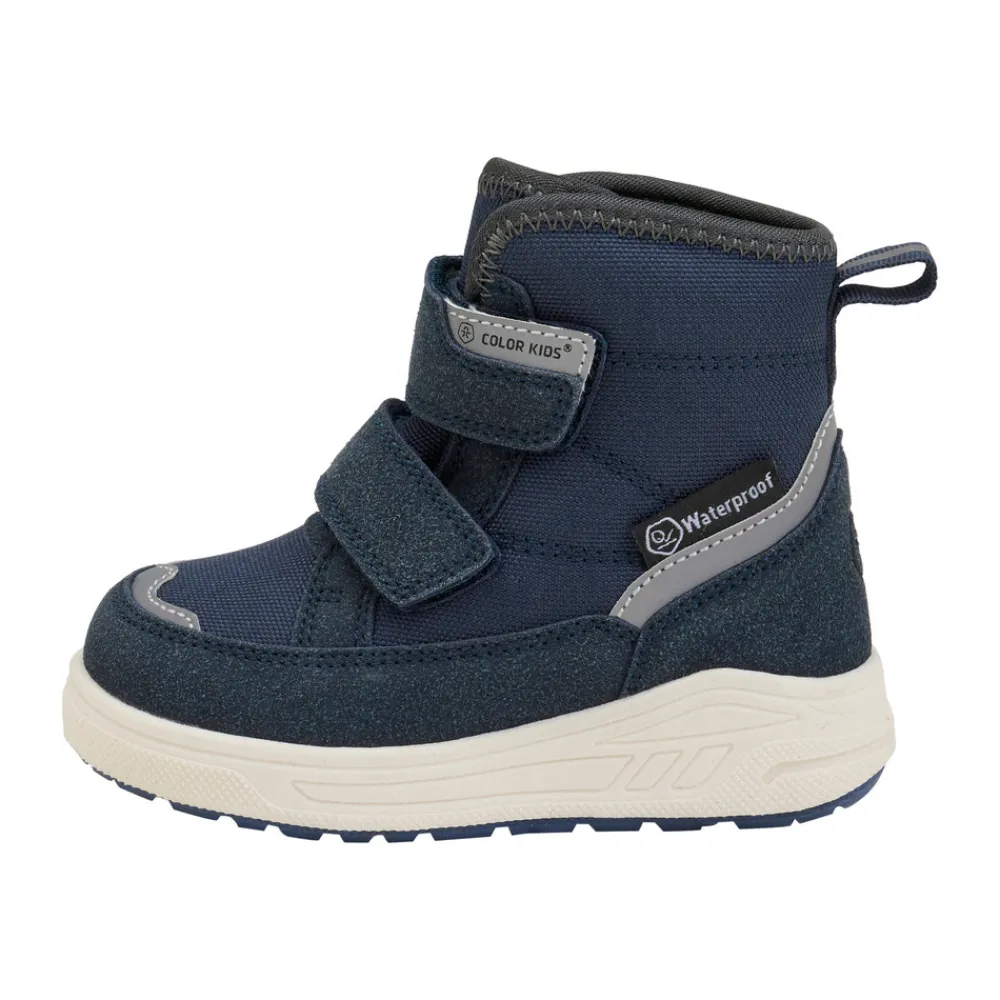Color Kids Støvler m. Velcro - 7850- Vinterstøvler