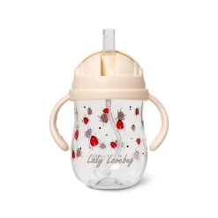 Vanilla COPENHAGEN Sugerørskop - Tritan - Ladybug - 300 ml- Service