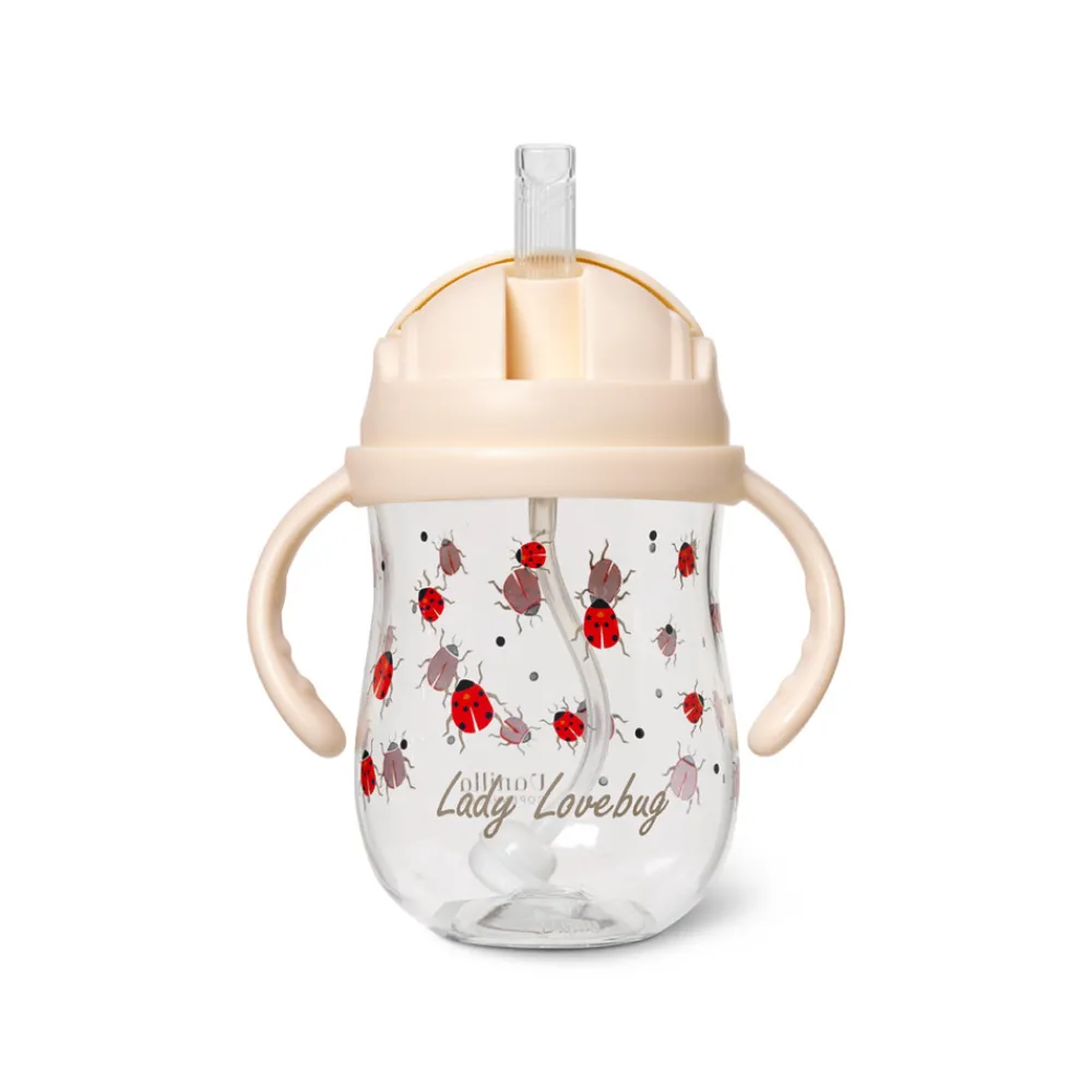 Vanilla COPENHAGEN Sugerørskop - Tritan - Ladybug - 300 ml- Service