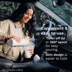 Baby Brezza Superfast Portable Bottle Warmer Black- Tilberedning & Rengøring