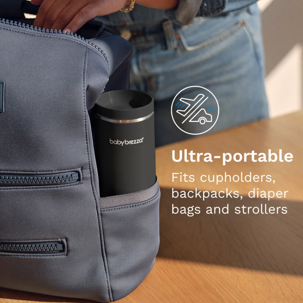 Baby Brezza Superfast Portable Bottle Warmer Black- Tilberedning & Rengøring
