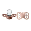BIBS Supreme 2pk.6-18 mdr. woodchuck / blush silicone- Sutter