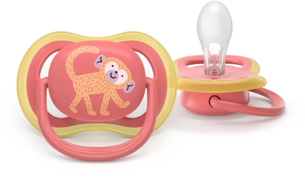 Philips Avent Sut Ultra air, +18 m, rød/lilla- Sutter