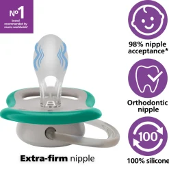 Philips Avent Sut, Ultra Air 6-18 mdr. 2-pk- Sutter