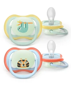 Philips Avent Sut Ultra air, Nat, 0-6 m, lyseblå/lysegrøn- Sutter