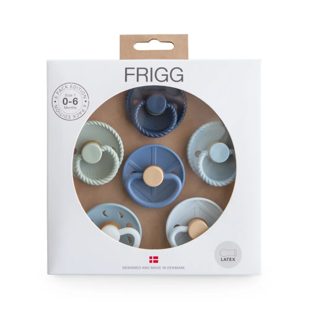 FRIGG Suttepakke 6-Pak Endless Sea Latex Str. 1- Sutter