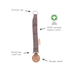 Filibabba Suttesnor - mørkegrå- Suttesnore Og Suttebokse