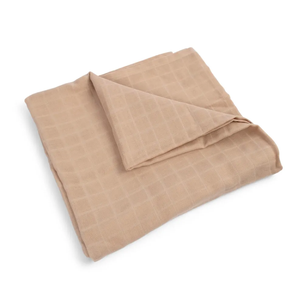 Filibabba Svøb 120x120 cm - Warm Grey-Børn Svøb