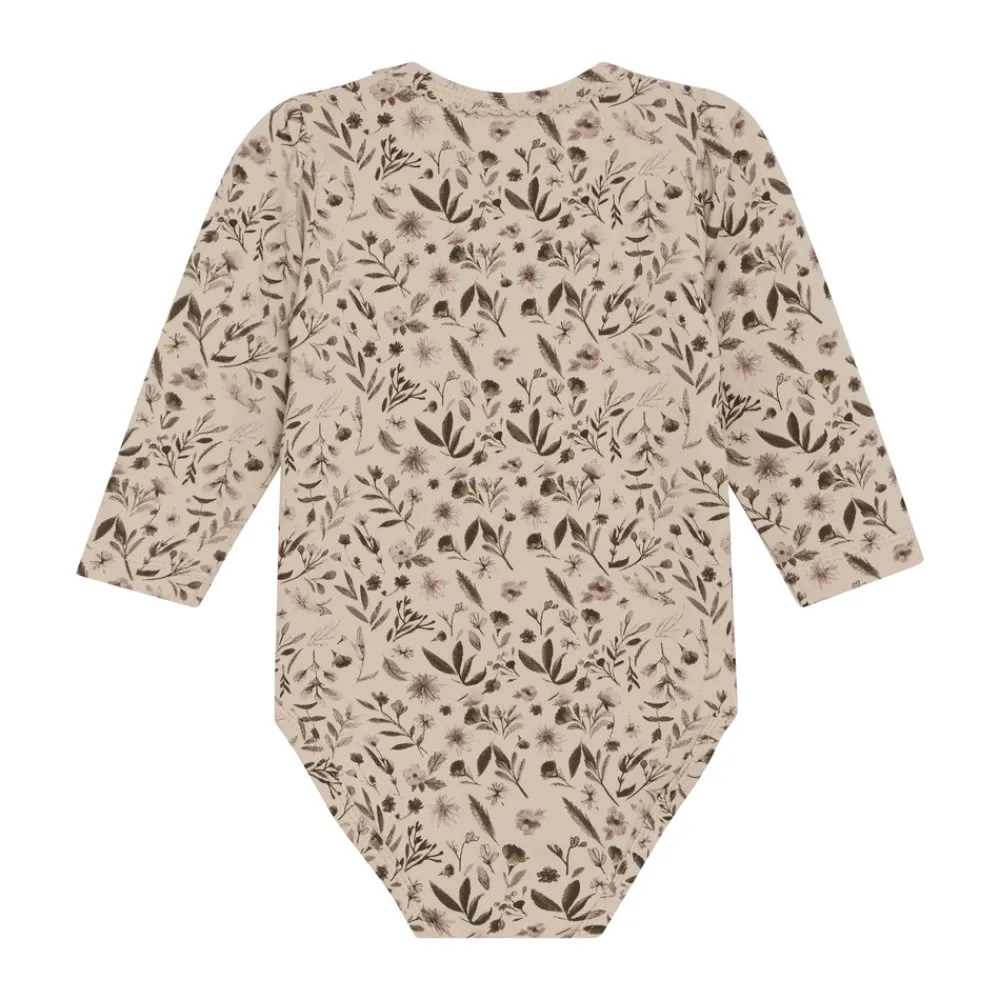 Minymo Sweat Body Langærmet - 2209- Bodystocking Langærmet