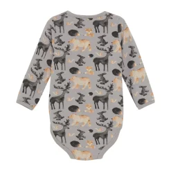 Minymo Sweat Body Langærmet - 1856- Bodystocking Langærmet