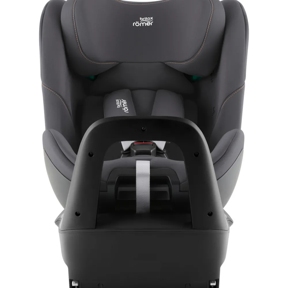Britax Römer Swivel autostol - Midnight Grey- Autostole Med Integreret Baser|Autostole 40-150 Cm (0-12 År)