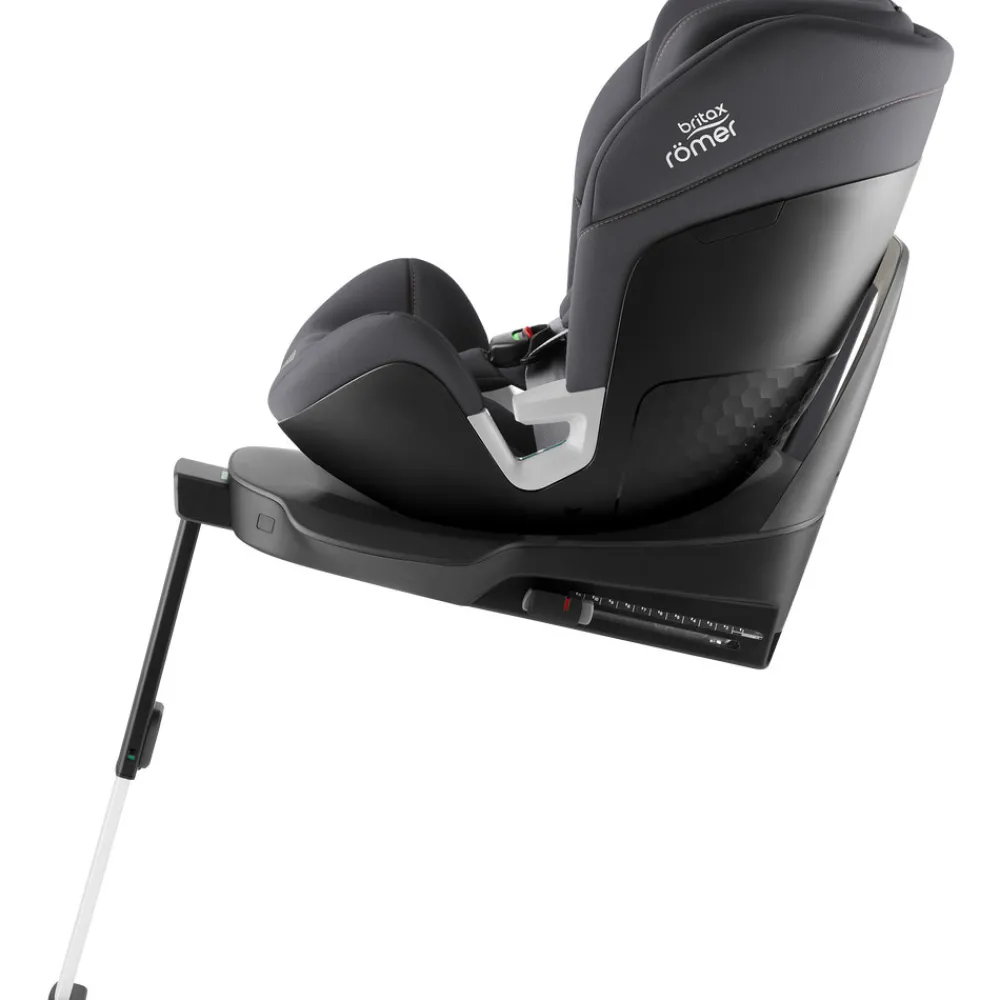 Britax Römer Swivel autostol - Midnight Grey- Autostole Med Integreret Baser|Autostole 40-150 Cm (0-12 År)