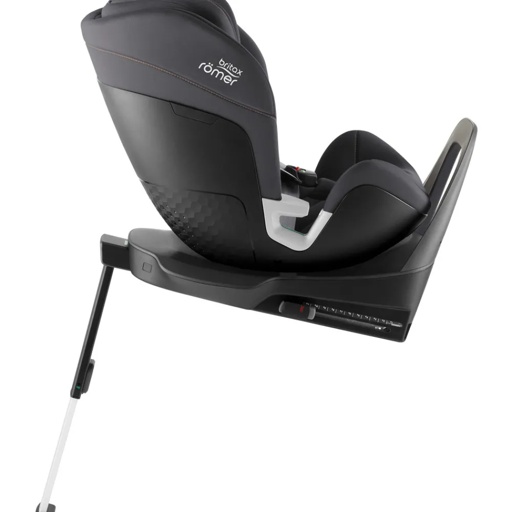 Britax Römer Swivel autostol - Midnight Grey- Autostole Med Integreret Baser|Autostole 40-150 Cm (0-12 År)