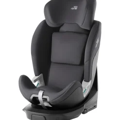 Britax Römer Swivel autostol - Midnight Grey- Autostole Med Integreret Baser|Autostole 40-150 Cm (0-12 År)