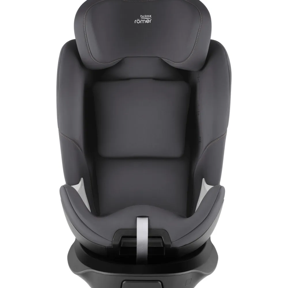 Britax Römer Swivel autostol - Midnight Grey- Autostole Med Integreret Baser|Autostole 40-150 Cm (0-12 År)